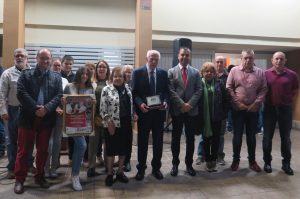 EL TERRERO DE LUCHAS DE SANTA MARÍA DE GUÍA LUCE YA EL NOMBRE DE SALUSTIANO ÁLAMO SUÁREZ