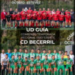 La U.D. Guía y el C.D. Becerril comienzan la competición este fin de semana.